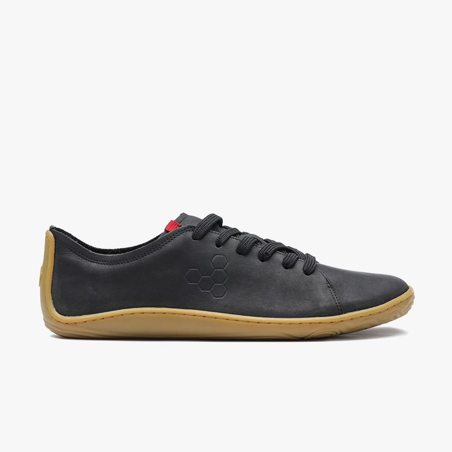 Black Women\'s Vivobarefoot Addis Casual Shoes | Philippines 0204CTVE